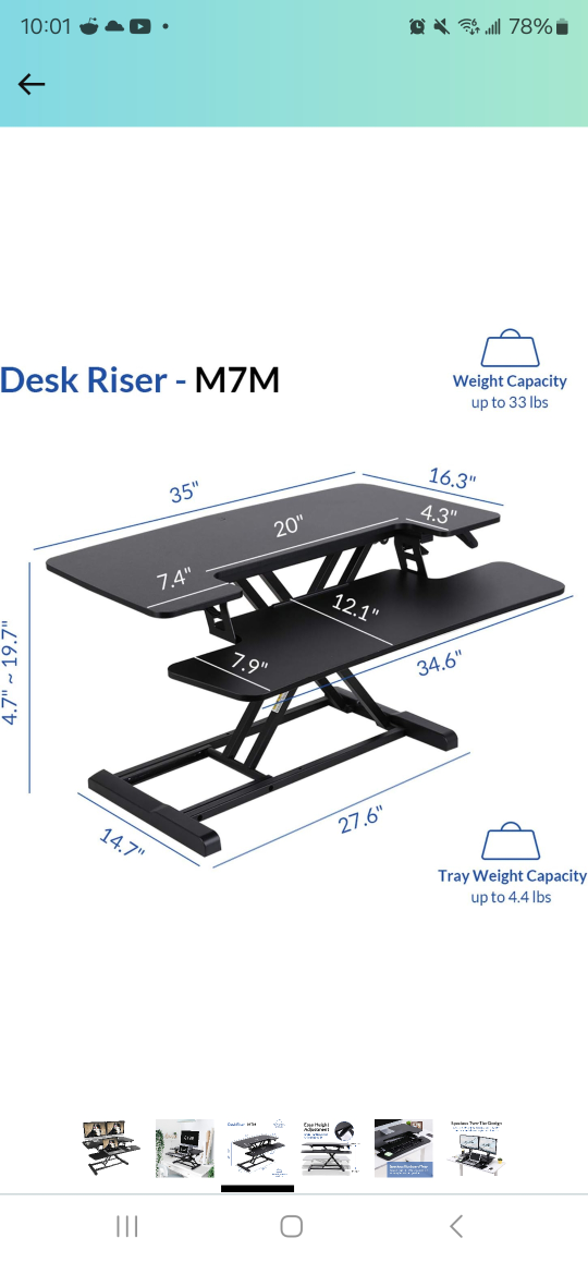 Flexispot Standing Desk Converter