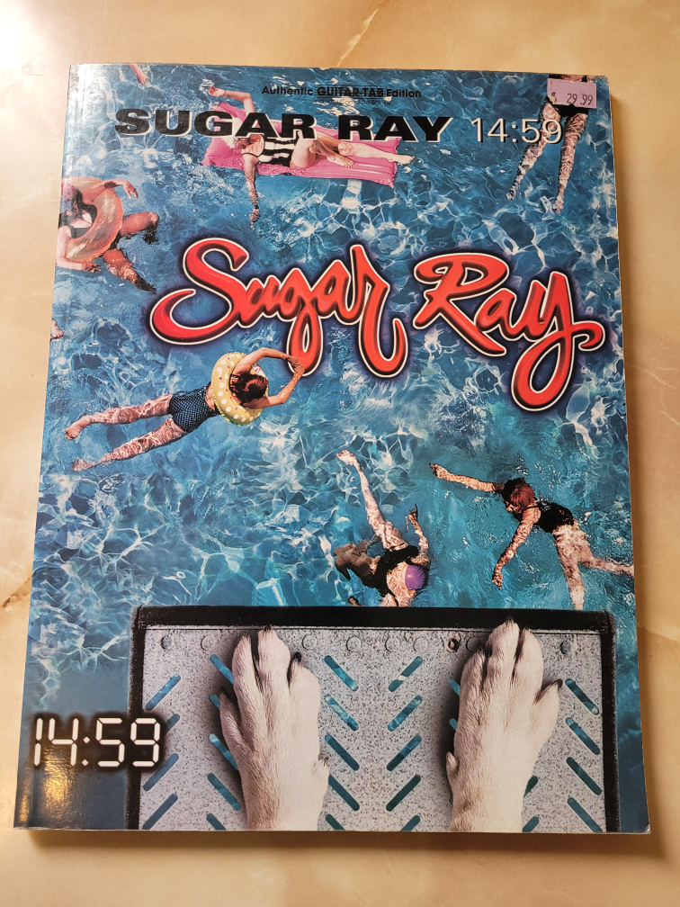 "NEW" Authentic Guitar Tab Edition🎸Sugar Ray Musical note books📚 image indicator(5)