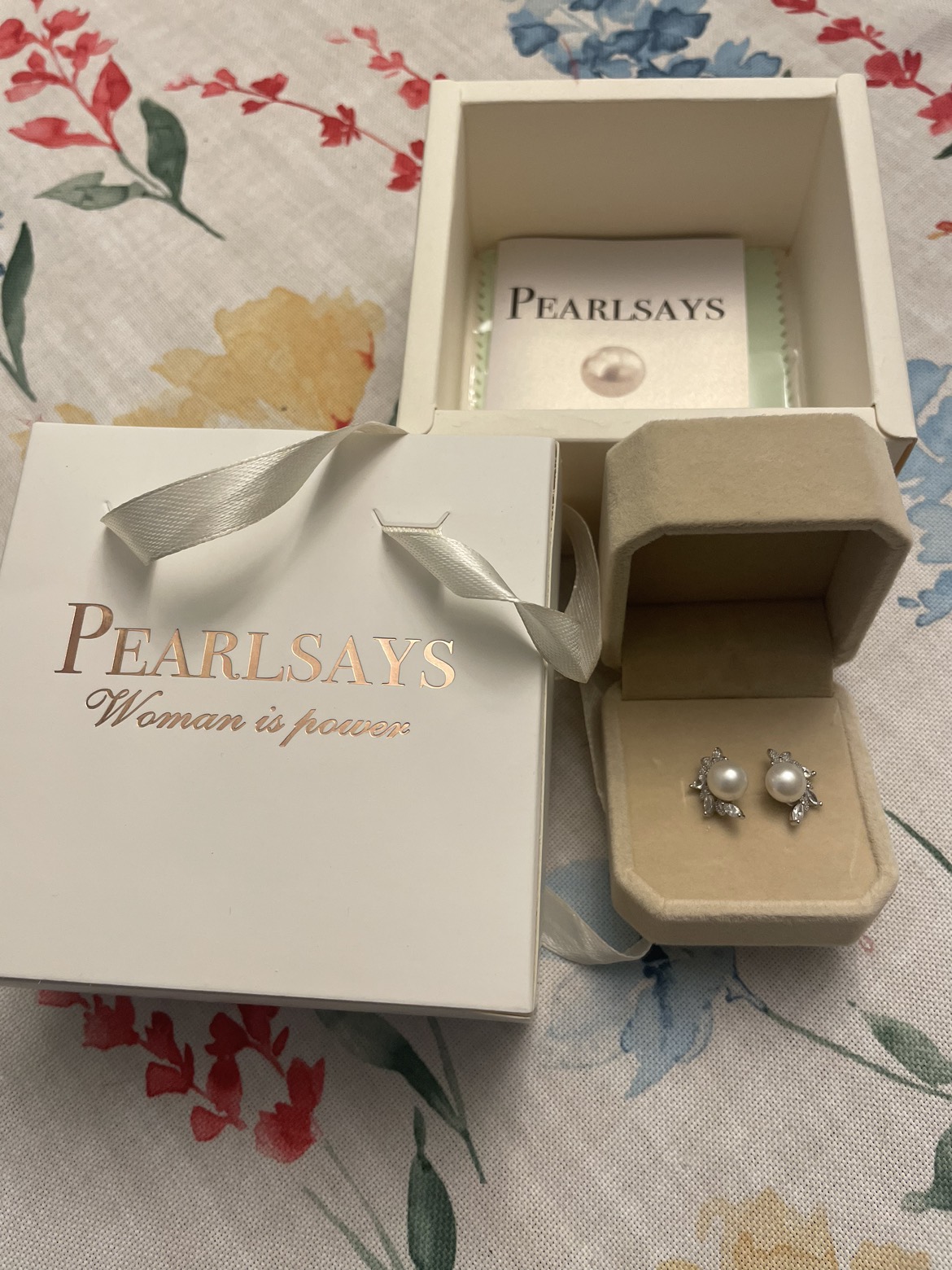Never Worn Pearl Earrings - photo 2