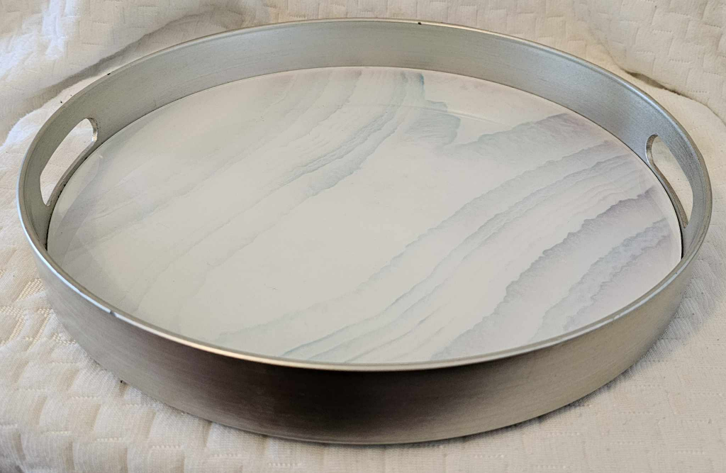 Multi-Coloured Round Indoor/Outdoor Tray thumbnail