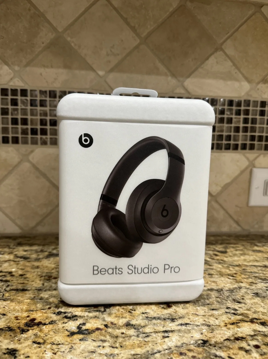 (Factory Sealed) Beats Studio Pro Wireless Headphones Deep Brown