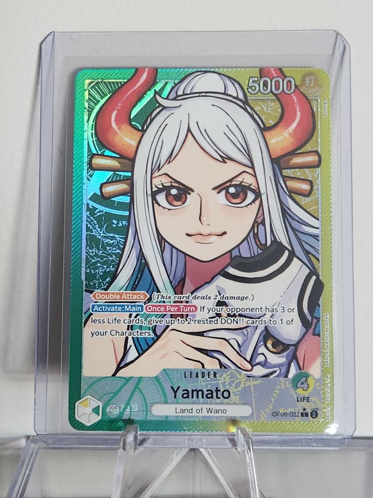 One Piece Op 06 English Yamato Alt Art  Leader 022 Mint