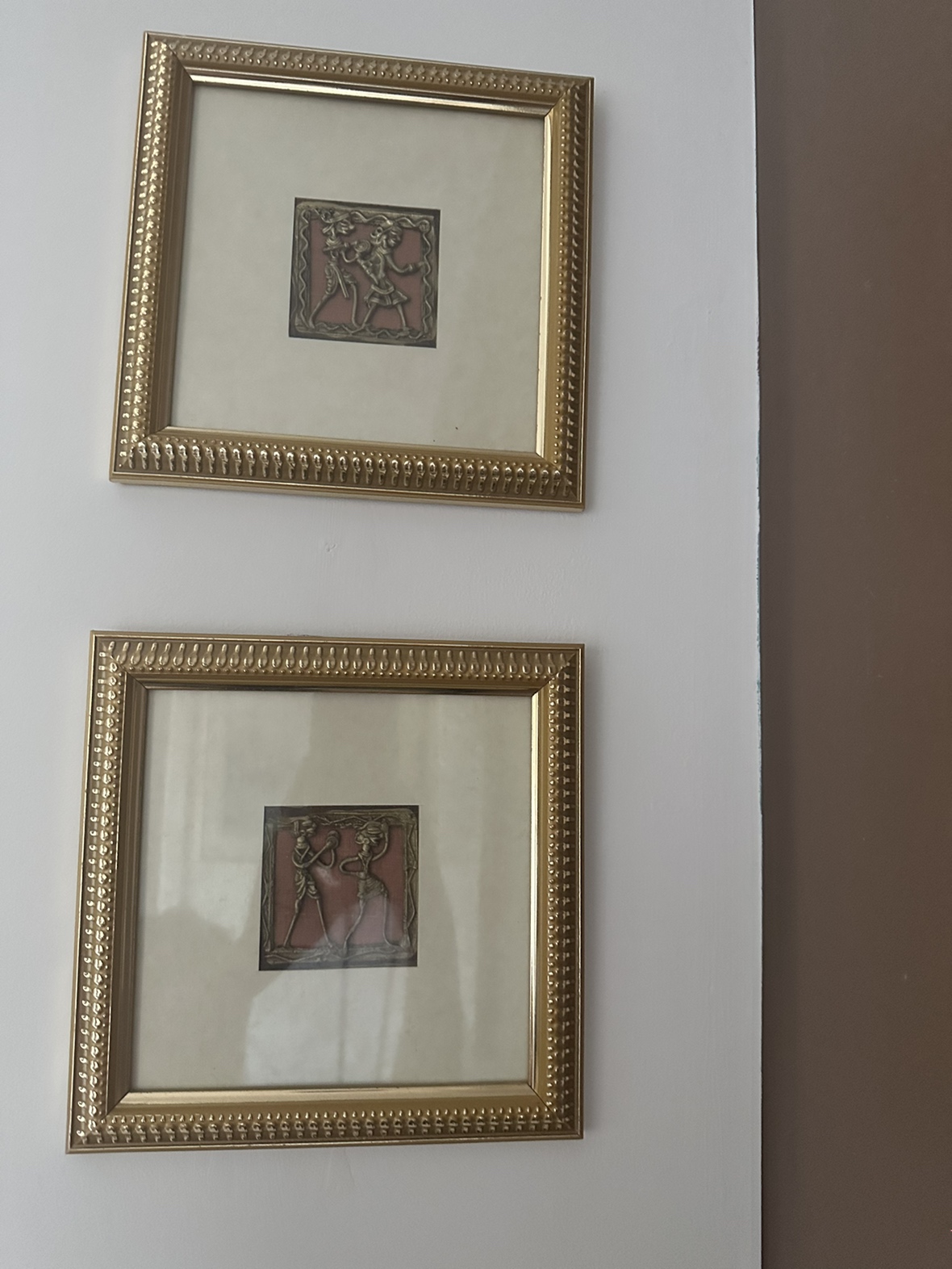 Vintage Style Tribal Painting (Set of 2) thumbnail