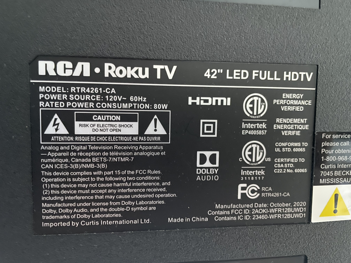 TV RCA 42” - photo 5