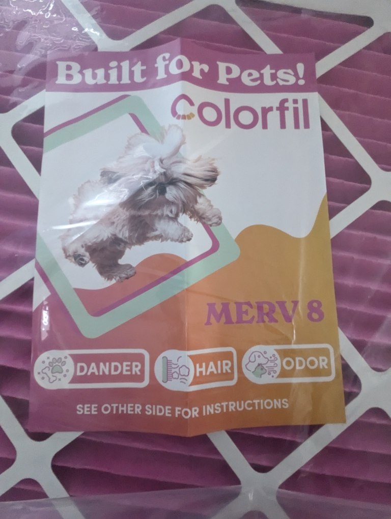 New! 2 Furnace Filters for Pets 20x24x1 thumbnail