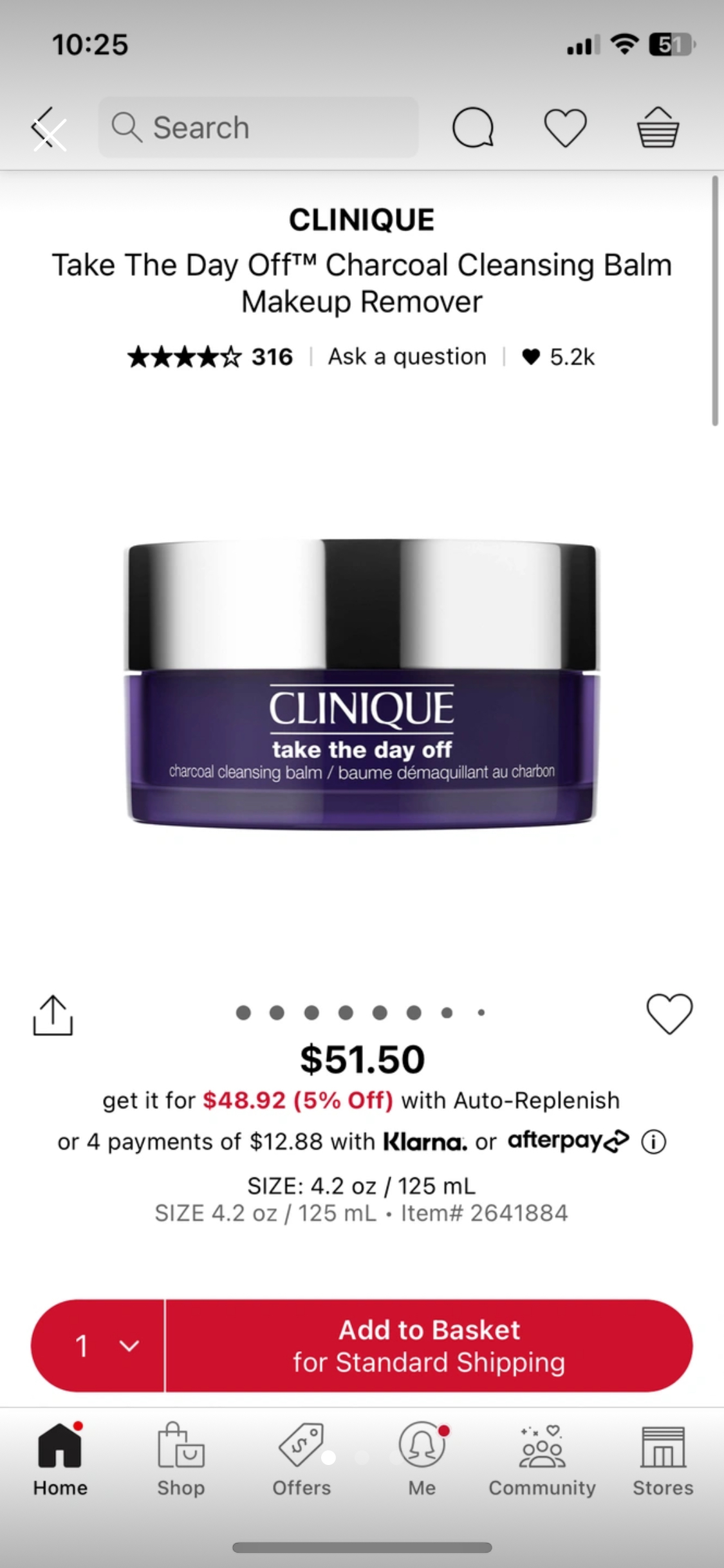 New Clinique cleansing balm thumbnail