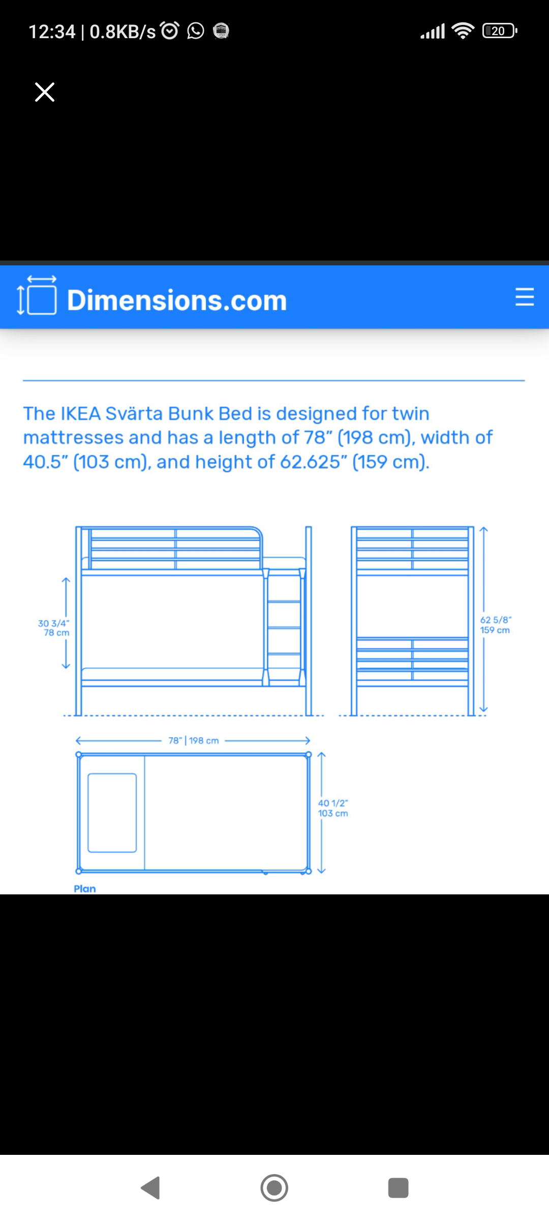 Ikea Bunk Bed for kids - metal body - photo 3