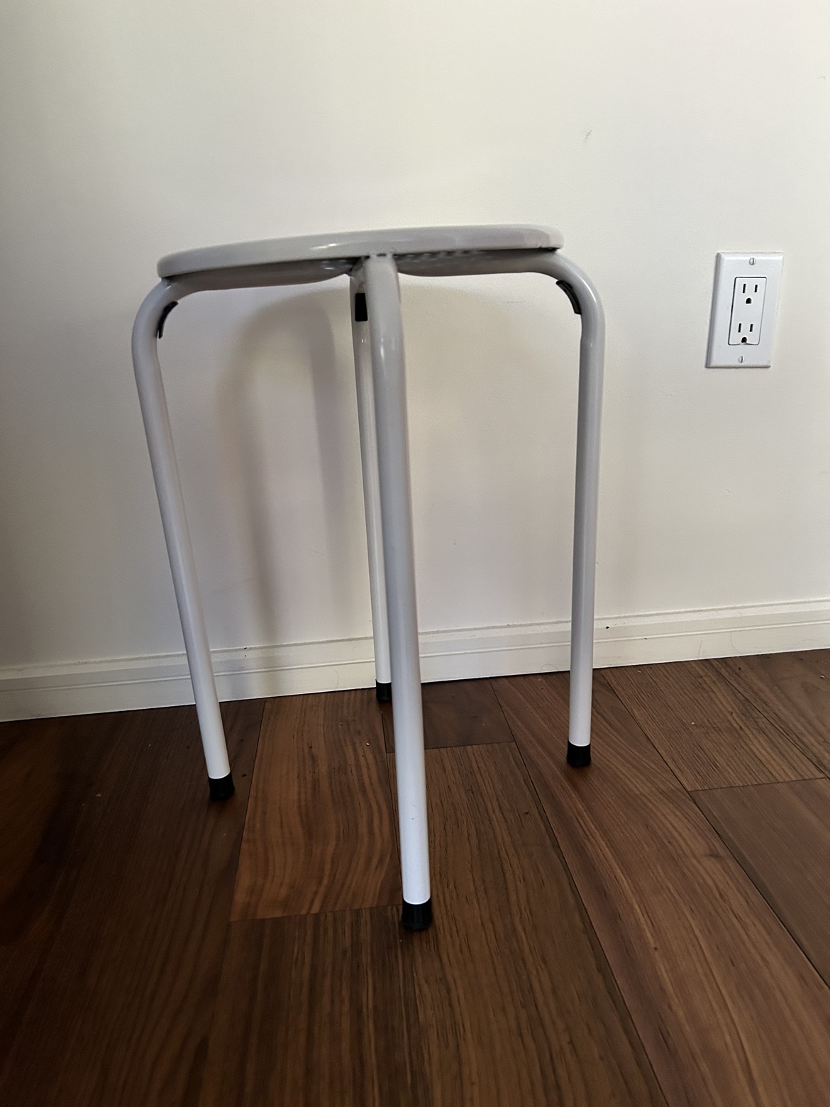 Ikea - MARIUS Stool, white, 45 cm (17 3/4 ") - photo 2