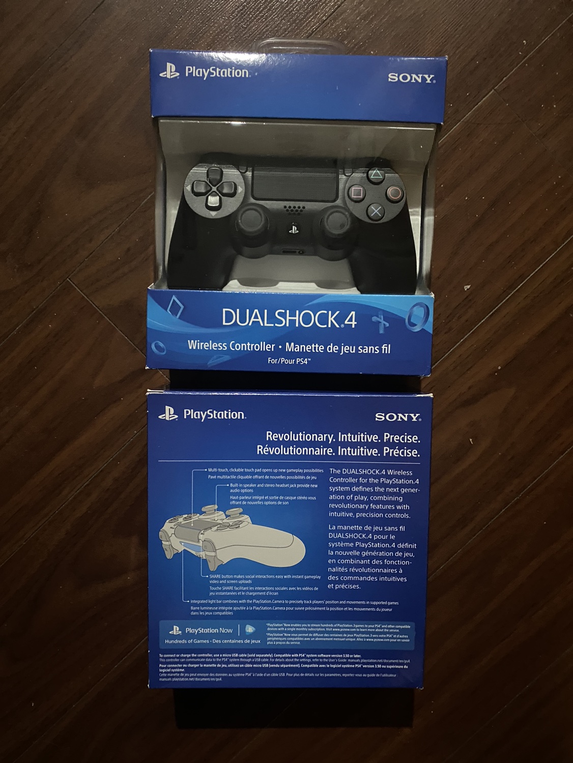 PlayStation 4 DualShock 4 Wireless Controller - Jet Black - photo 2