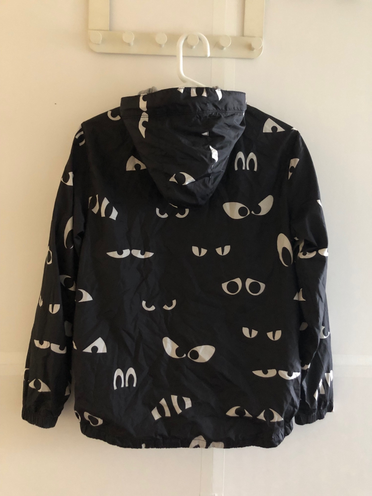 Cartoon Eyes printed spring jacket - photo 2