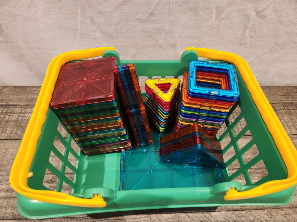 Magnet Building Blocks #freecycle image indicator(3)