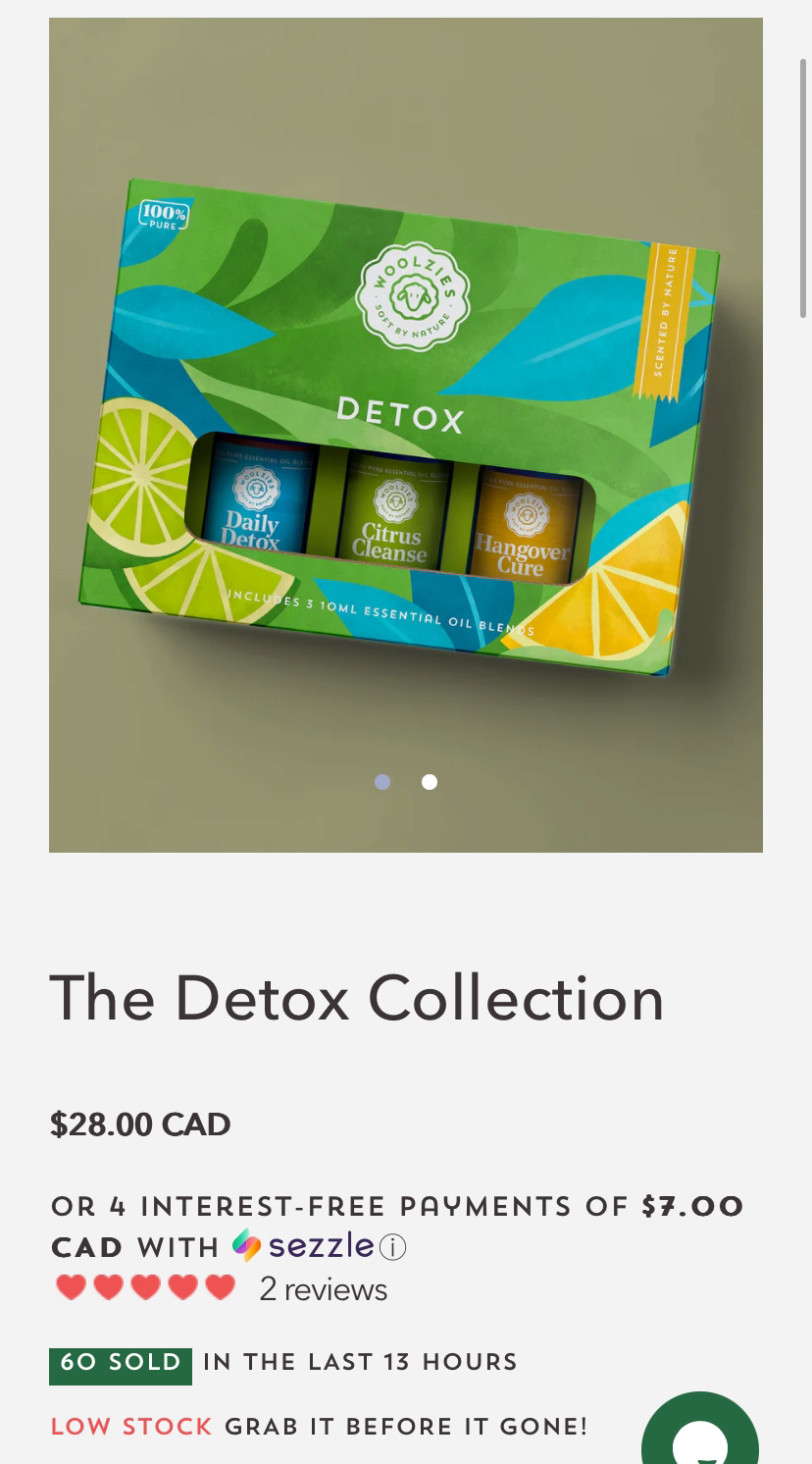 Woolzies The Detox Collection Essential Oils image indicator(3)