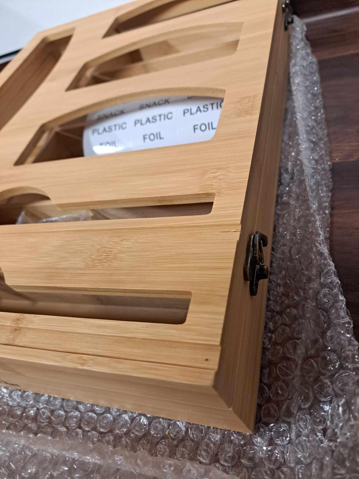 Ziplock bag organizer bamboo #407 image indicator(3)