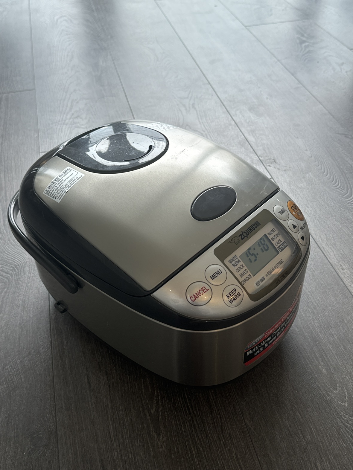 Zojirushi multi function rice cooker thumbnail