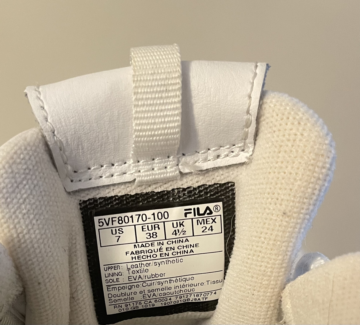 FILA White Shoes - photo 4