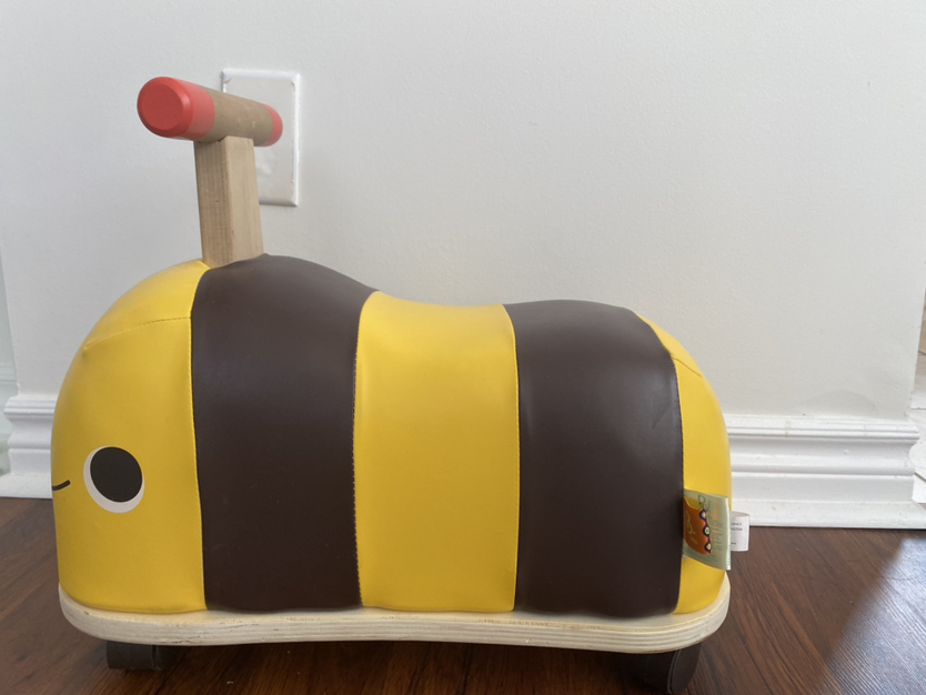 B. Wooden bee ride-on toy image indicator(3)
