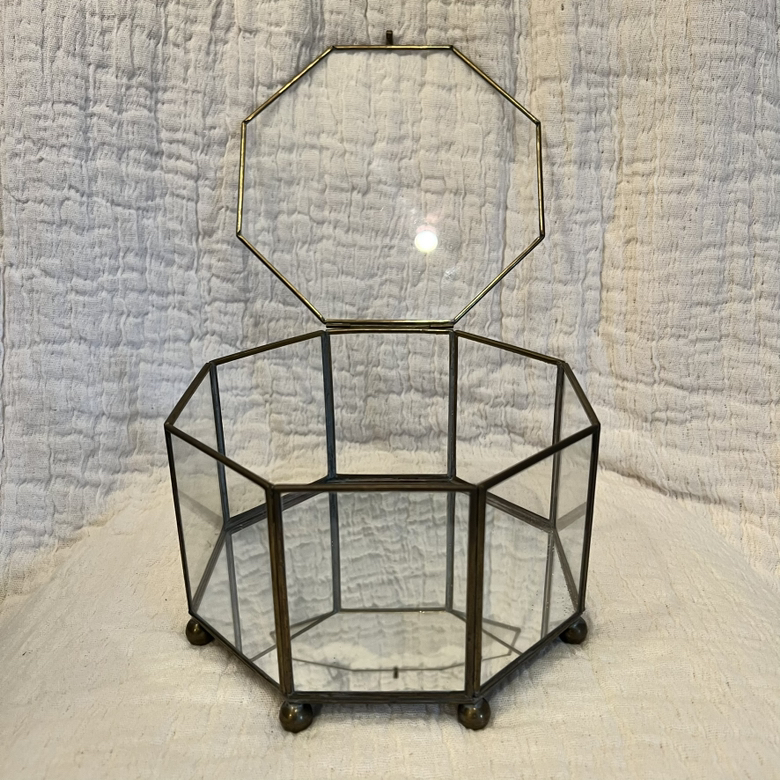 Brass & Glass Display Box - photo 3