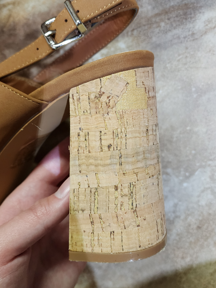 Cork Heeled Sandals image indicator(7)