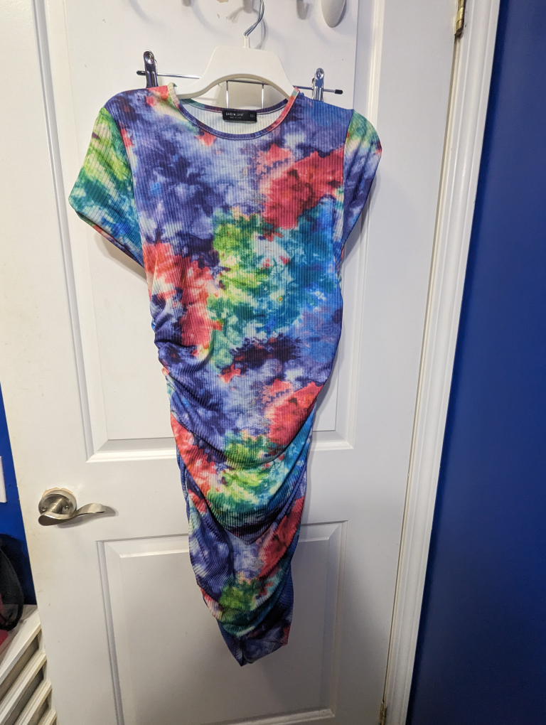 tye dye dress