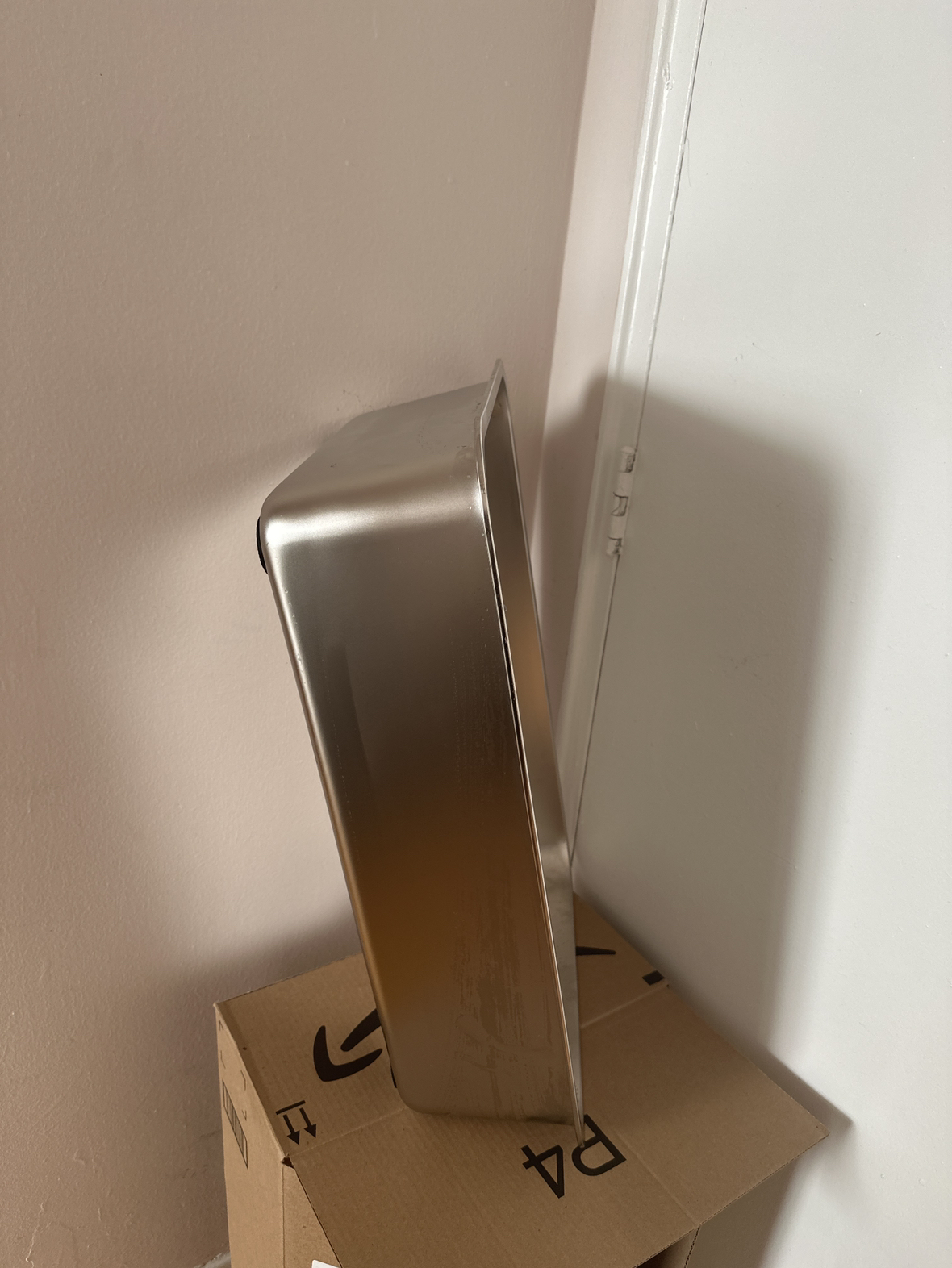 60x40x15cm stainless steel litter box - photo 2