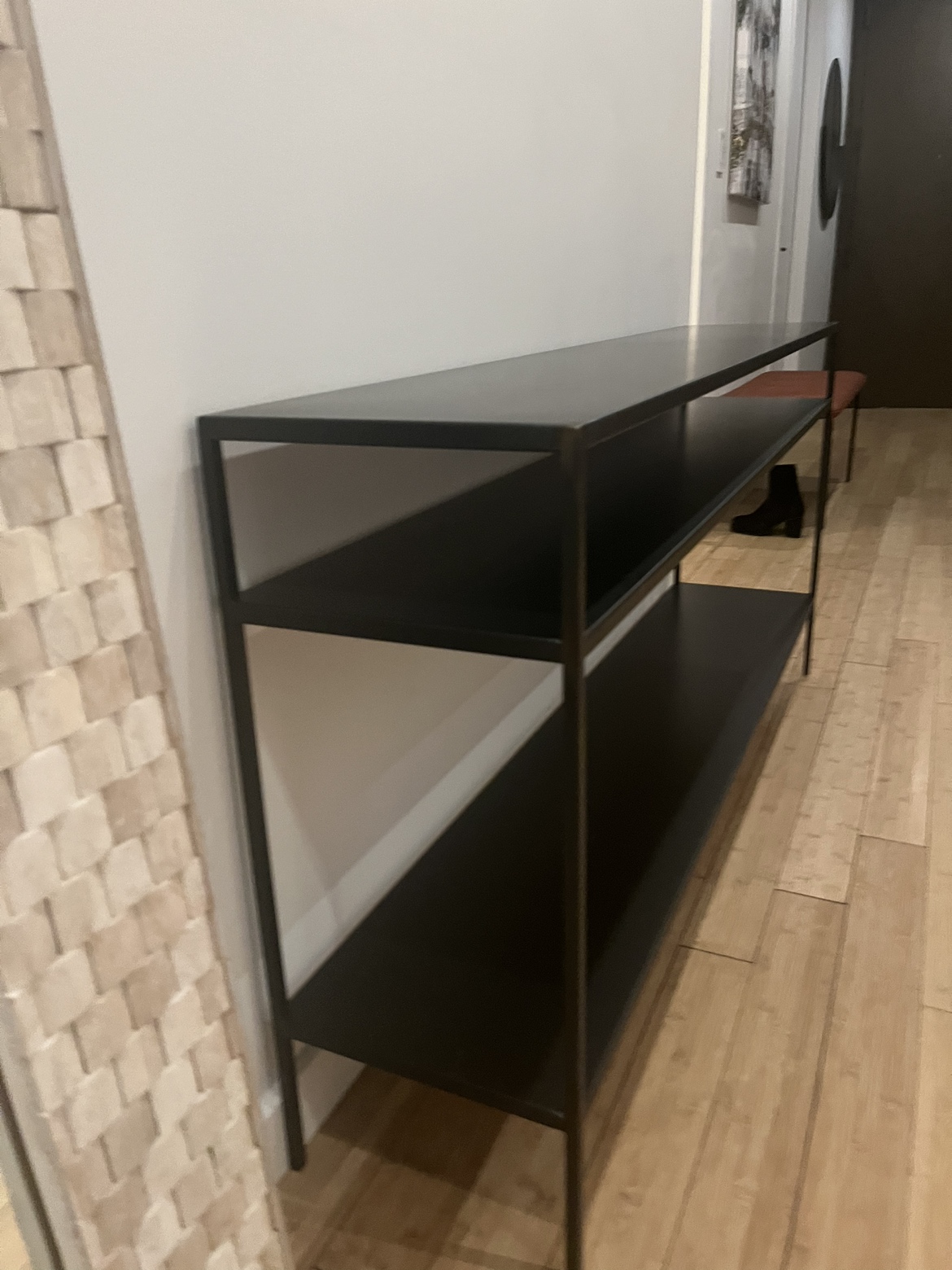 Room & Board Narrow Black Console Table - photo 3