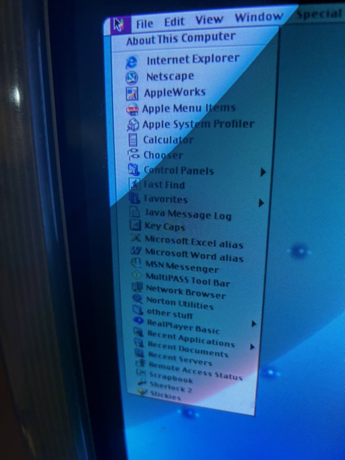 iMac G3 indigo with box (AS IS) image indicator(3)