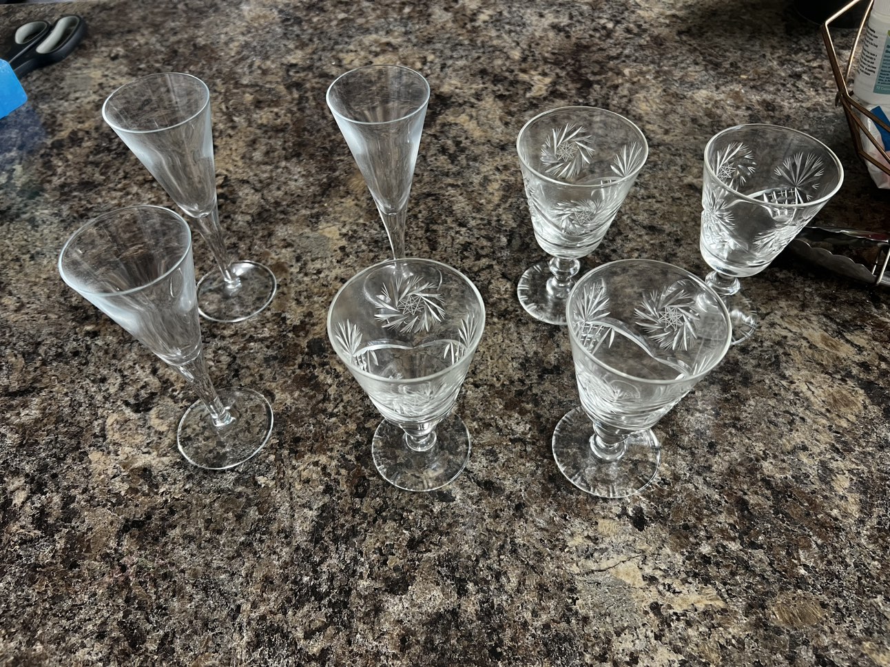 Drinking glasses