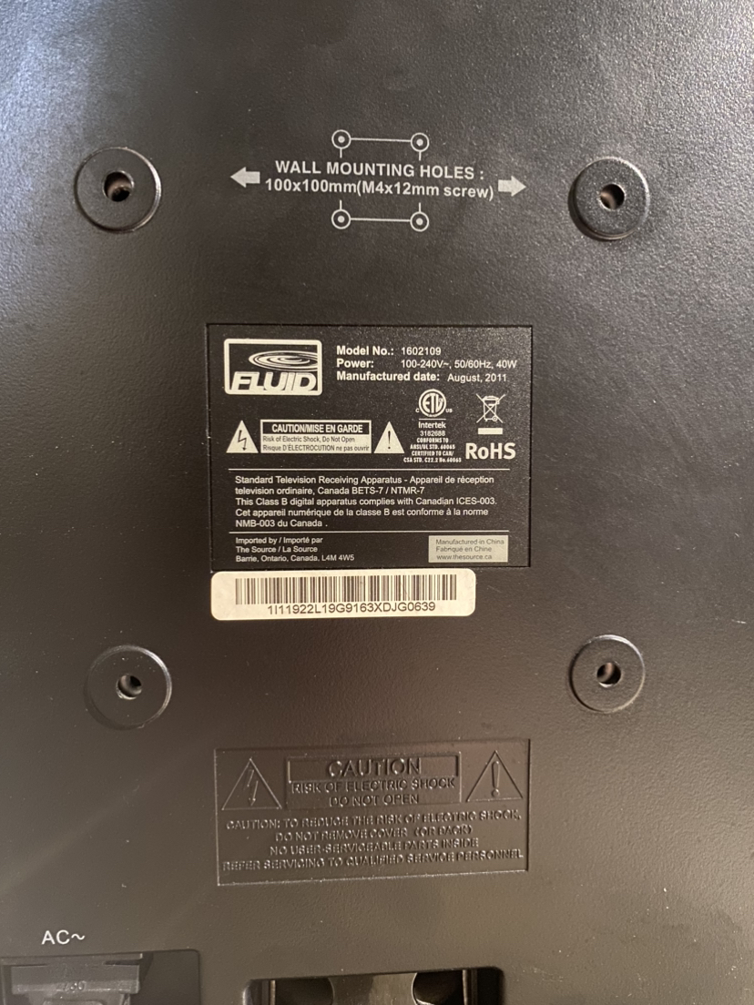 18in by 12in LED Fluid TV - photo 4