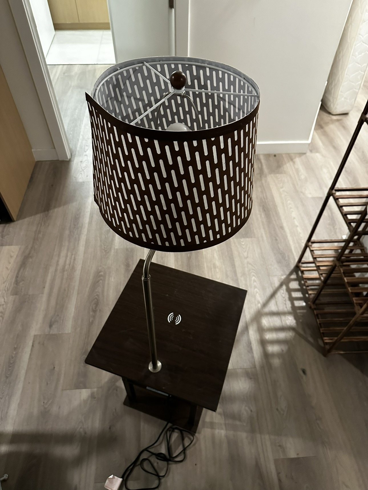 Night stand with charging pod - photo 2