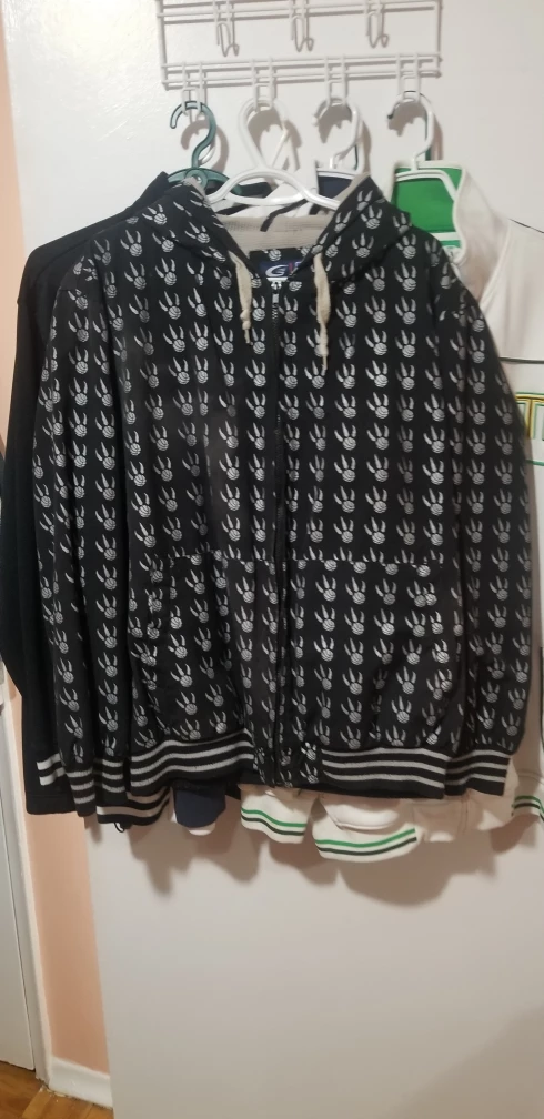 Toronto Raptors Zip Up Hoodie Bomber Jacket