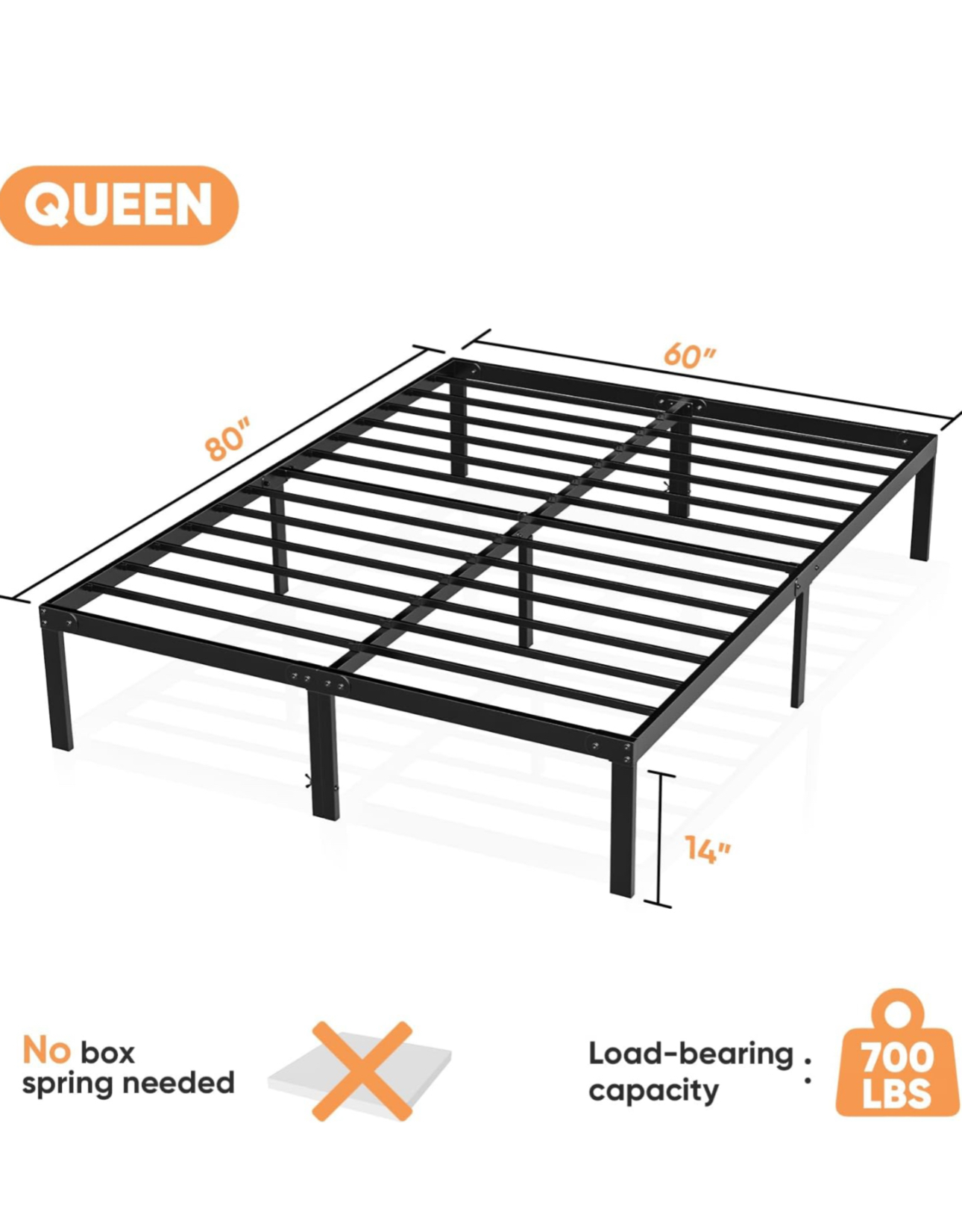 Queen Size bed frame - photo 4