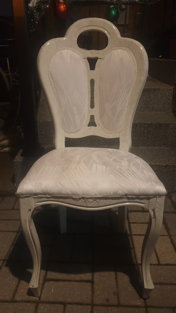 White chair