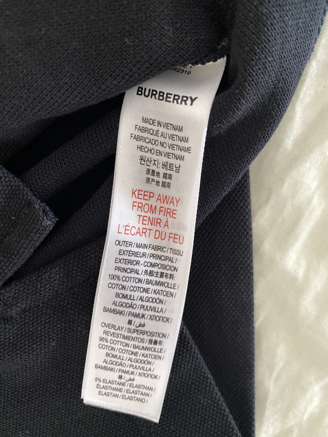 Burberry shirt 12 months - photo 4