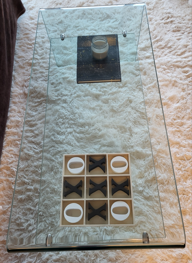 Glass coffee table - photo 2