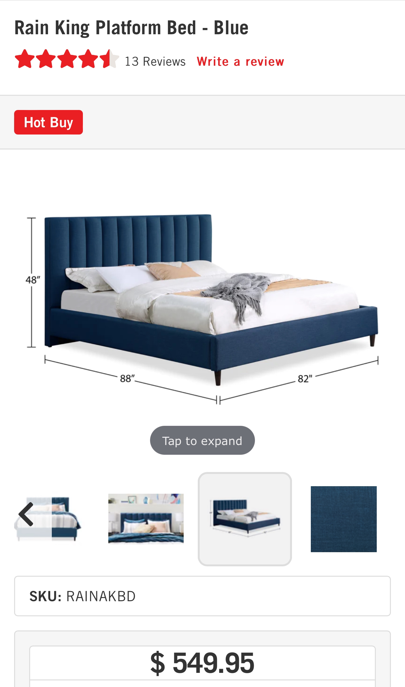 King Bed frame - photo 4