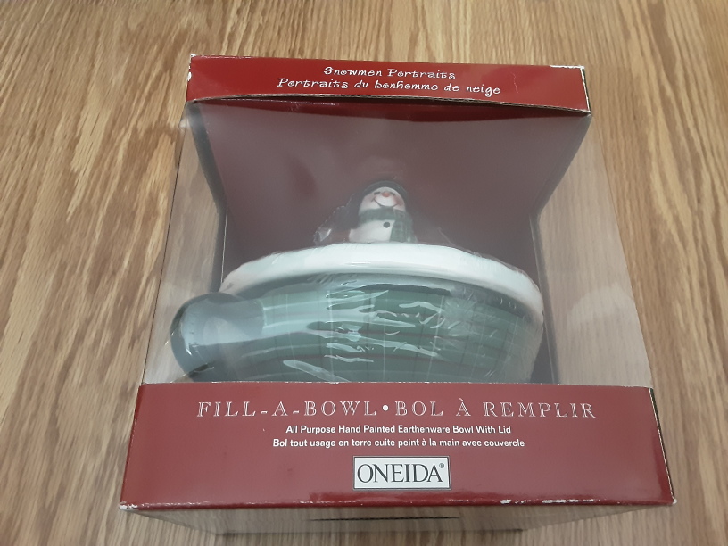 Oneida Snowmen Portraits Fill-A-Bowl image indicator(3)