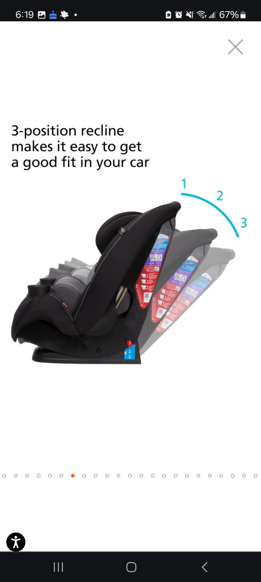 Safety First Grow and Go All-in-One Convertible Car Seat - photo 3