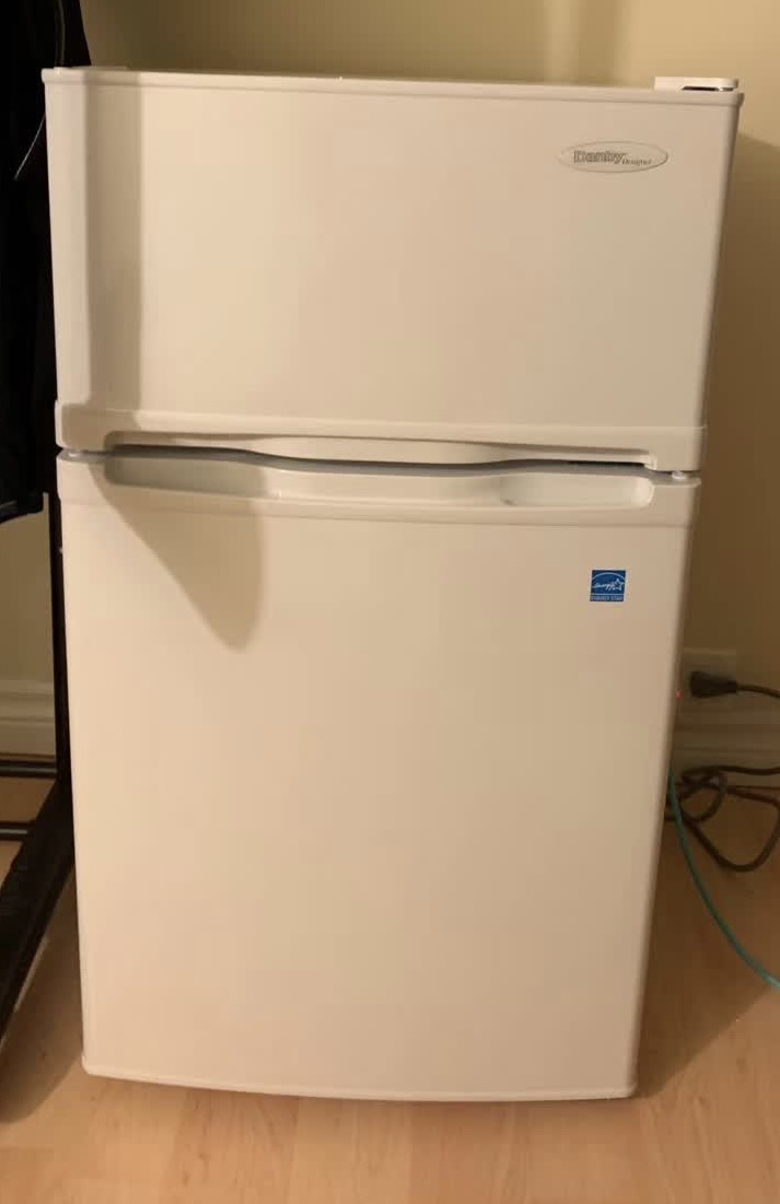 Two-Door Mini Fridge