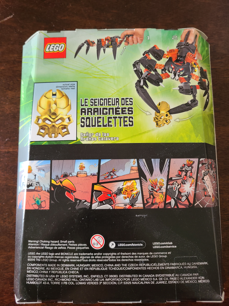 Lego Bionicle Lord of Skull Spiders 70790 - photo 2