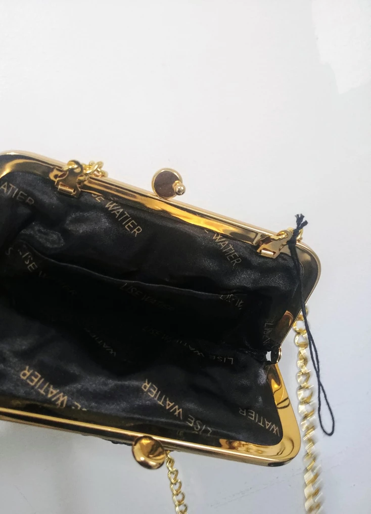 Black sequin shoulder bag #Freecycle image indicator(2)