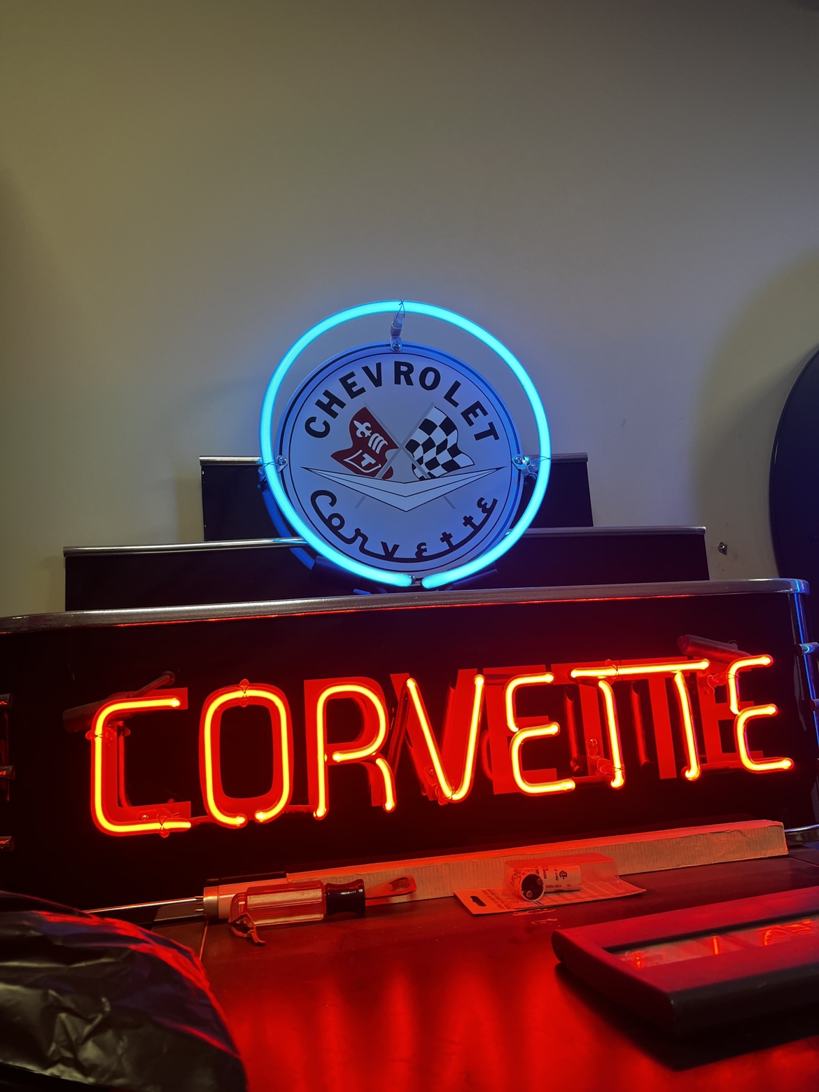 Large Corvette Neon Sign - photo 2