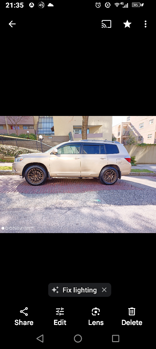 2008 Toyota Highlander sport