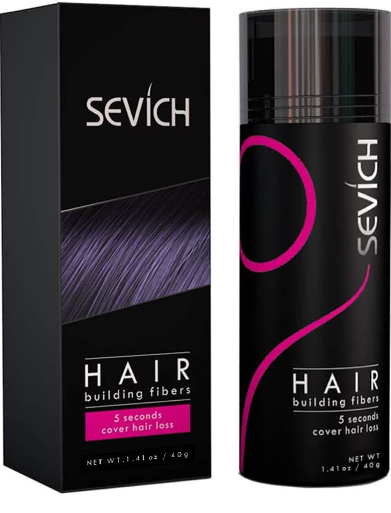 Sevich hair Fiber (black)