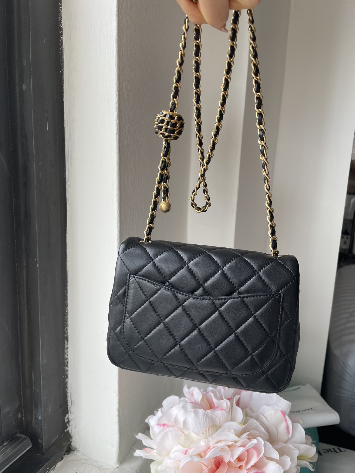 Chanel Pearl crush mini square flap bag - photo 4