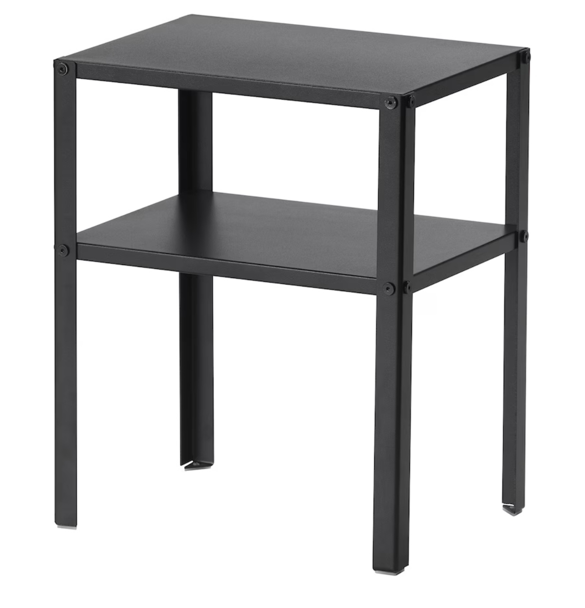 Ikea - KNARREVIK Nightstand, black, 37x28 cm (14 5/8x11 ")