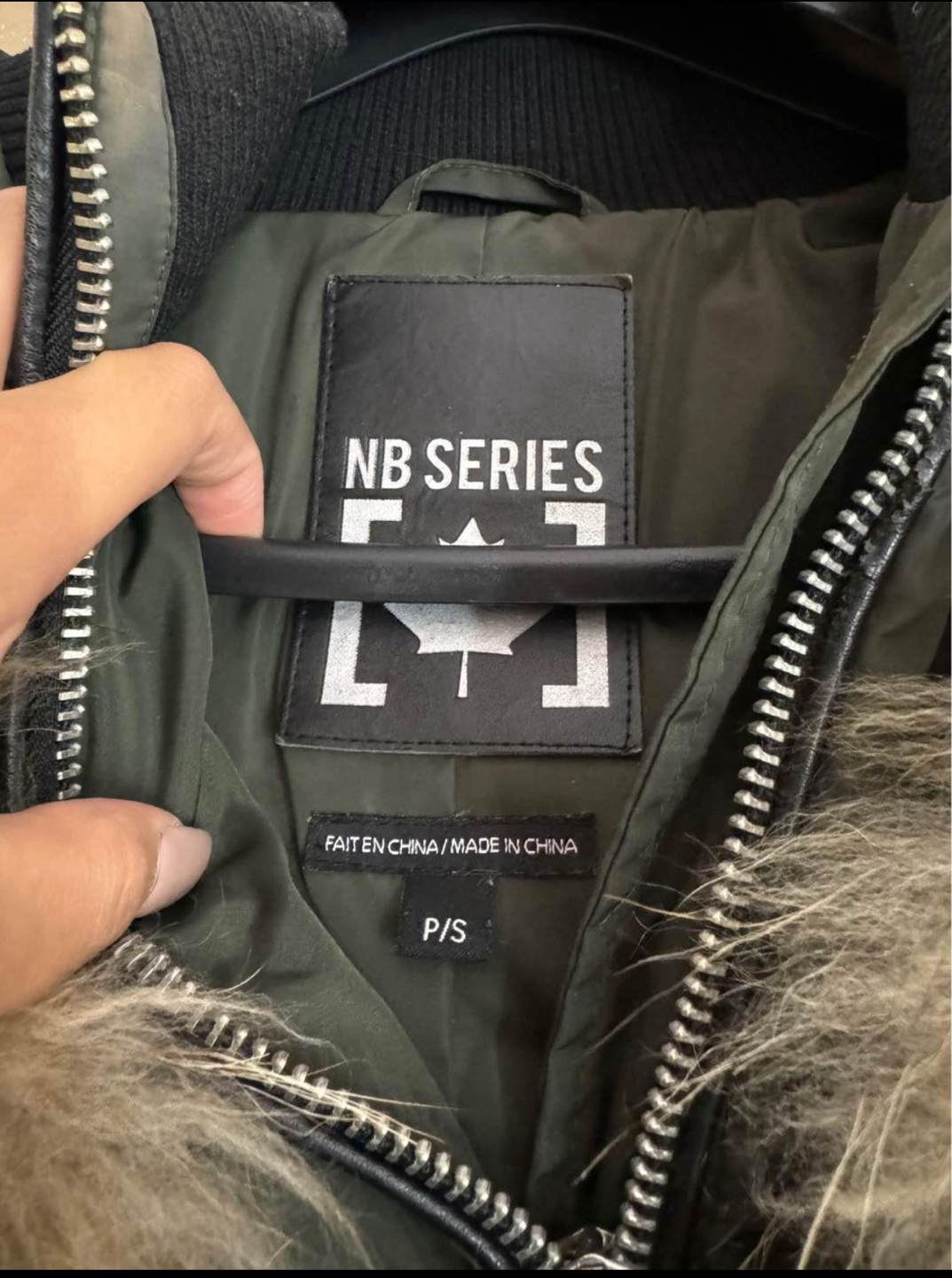 NB Series by Nicole Benisti Olive Green Winter Jacket S image indicator(7)