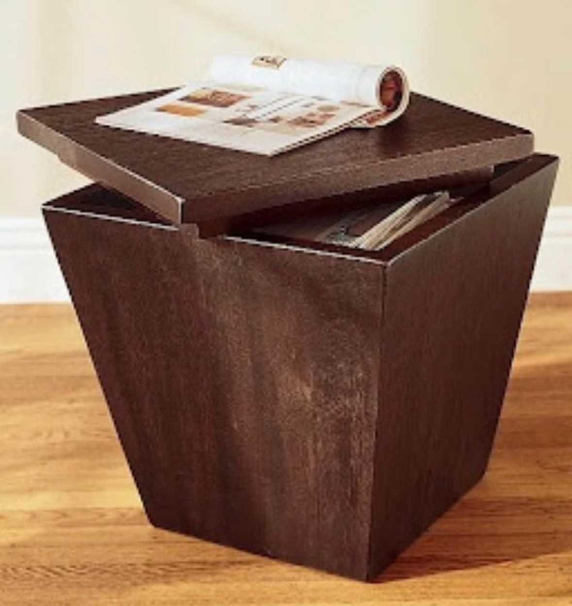 Pottery Barn Kenya Cube Storage Side Tables (a pair)