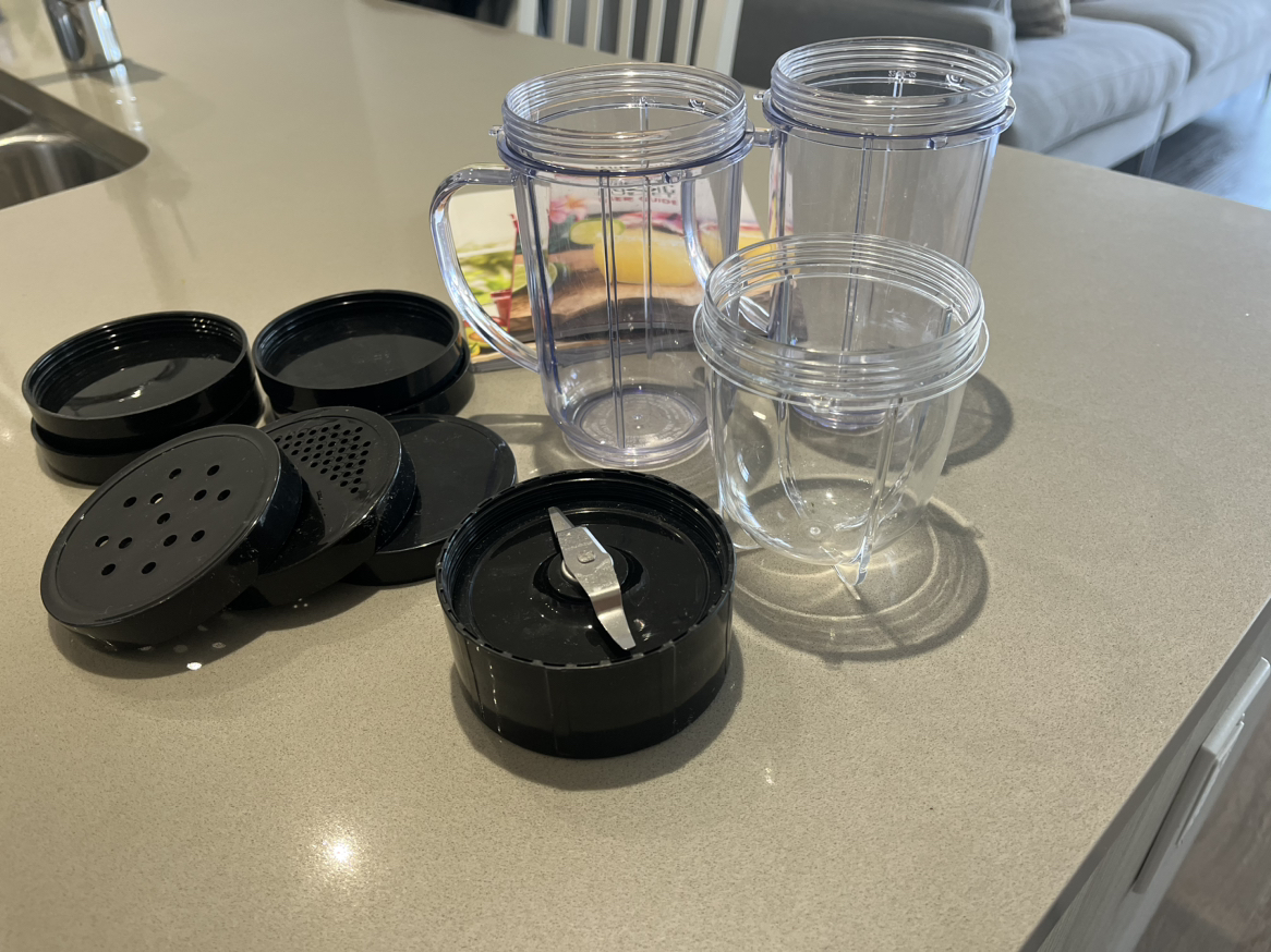 Magic bullet cups and accessories thumbnail