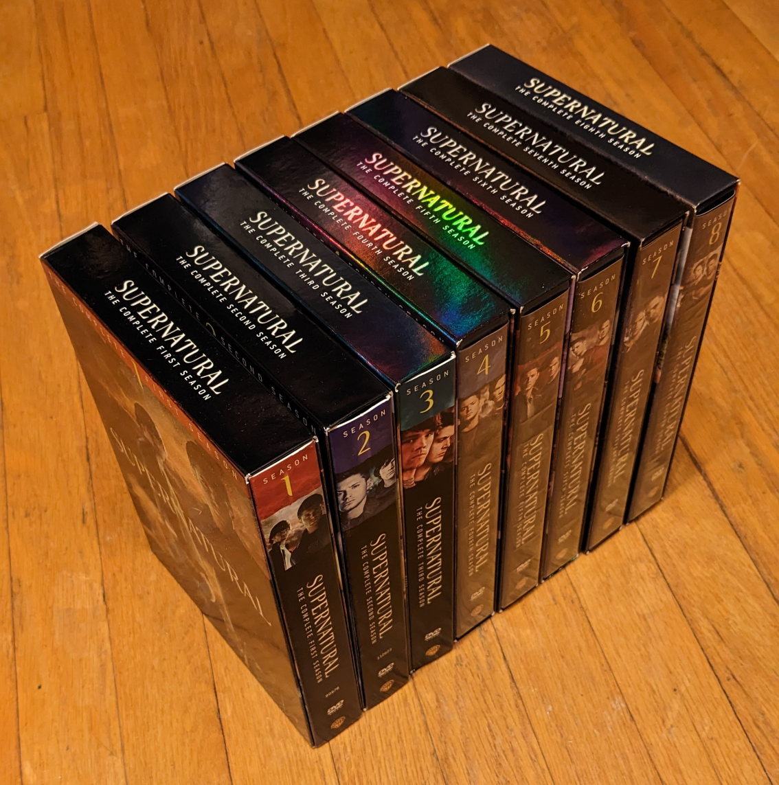 Supernatural DVD Boxsets S1-8 - photo 2