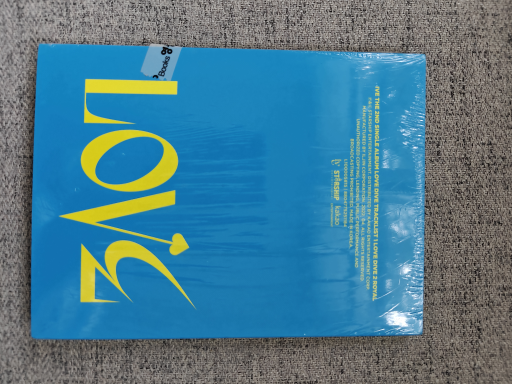 *Sealed* IVE - Love Dive album (blue) thumbnail